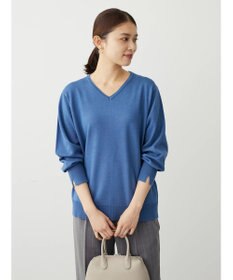 Green Parks アルガンオイル配合　Ｖネックプルオーバー