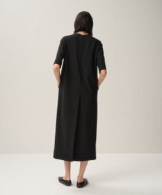 ATON HIGH TWIST WOOL | ハーフスリーブドレス