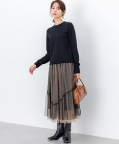 組曲 S ニューシックニットクルーネックプルオーバー