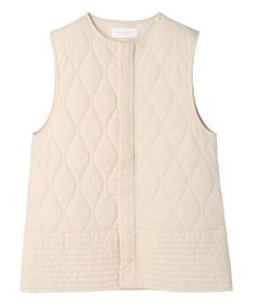 Green Parks ヒョウタンキルトミドル丈ベスト