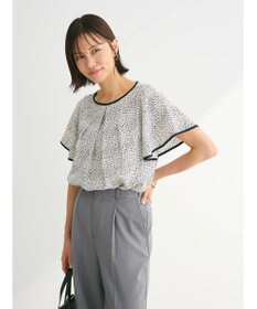 Green Parks アソートバタフライスリーブブラウス