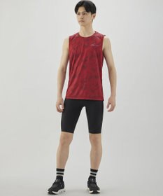 CW-X 【MEN】 CW-X トップス 【薄軽ランニングシャツ】 ノースリーブ タンクトップ Ｕネック 吸汗速乾性(本体) メンズ DLO150 /ワコール