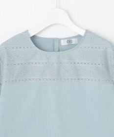 J.PRESS LADIES 【洗える】スムースジャージー 刺繍 カットソー