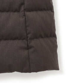 23区 S 【撥水加工】ブライトウール ロングダウンコート