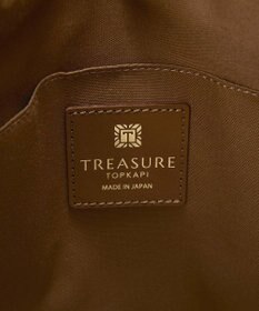 TOPKAPI 【TREASURE TOPKAPI】マイルドサテン スカーフ柄 トートバッグ