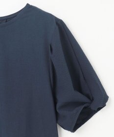 ANY L 【吸水速乾/UVケア】ミニサッカーコンビ袖ボリュームカットソー