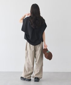 earth music&ecology シアーダンボールフーディーベスト