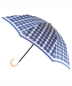 槇田商店 <新柄登場>Stig Lindberg BERSA ブルー 折りたたみ傘