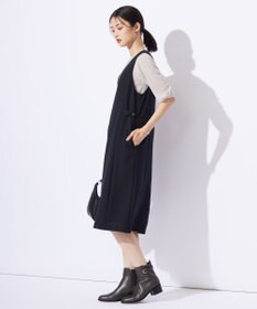 J.PRESS LADIES L 【洗える】RELAXIONツイル ジャンパースカート