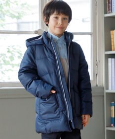 J.PRESS KIDS 【110-130cm】【撥水】50Dタフタ ダウンコート