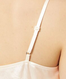 uncrave アセテートヴィンテージサテン キャミソールブラウス