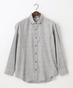 JOSEPH ABBOUD 【キングサイズ・柔らかな肌触り/暖かい】 ラフィーコットンフランネルシャツ