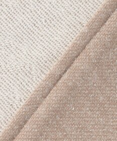 J.PRESS YORK STREET 【WOMEN】ラメ裏毛ジップアップ フーディ