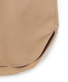 23区 L 【SLOW/一部店舗限定】ガーメントツイル 2WAY シャツ