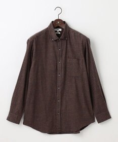 JOSEPH ABBOUD 【キングサイズ・柔らかな肌触り/暖かい】 ラフィーコットンフランネルシャツ