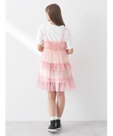 earth music&ecology チュールミニキャミワンピース