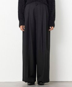 NAVE 【Nave・洗える】2WAYツイル ワイドパンツ