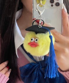 WEGO 卒業おめおめモンスターぬいぐるみキーホルダー