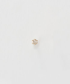 Phoebe 【K10】一粒ダイヤモンドピアス(片耳)　ゴールド