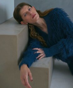 NAVE 【ReNAVE・洗える】メルティーシャギーニット カーディガン