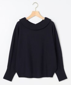 組曲 S 【加藤ローサさん着用 / 前後着用可】スムースストレッチロールネック ニット