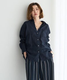 YECCA VECCA 3wayフレンチリネンシャツ