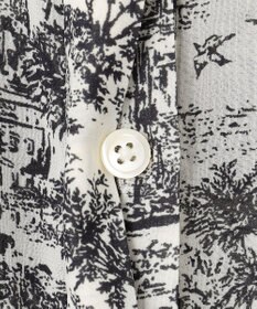 自由区 L 【洗える】ランドスケーププリント ワンピース