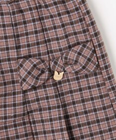 ANY KIDS チェック柄 ショートパンツ