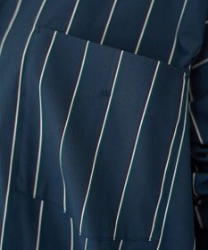 AMERICAN HOLIC ドビーストライプロングシャツ