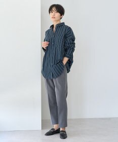 AMERICAN HOLIC ドビーストライプロングシャツ