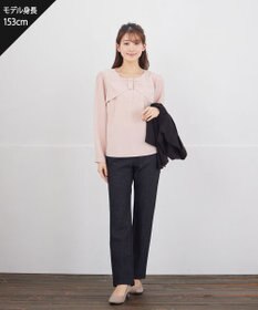 Tiaclasse L リボン風ブラウス