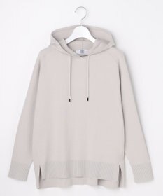 J.PRESS LADIES S Smooth ニット パーカー