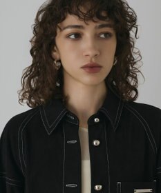 GRACE CONTINENTAL フェイクスウェードブラウス