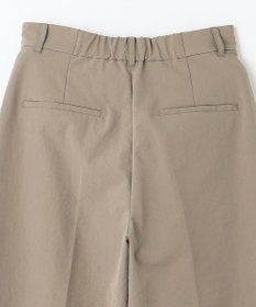 ANY 【吸水速乾/イージーケア/ストレッチ/ウエストゴム/洗濯機可能】ドライチノタックパンツ