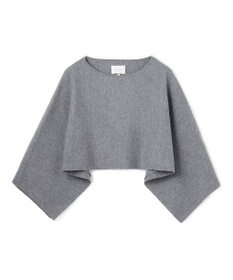 BEIGE， CHICORA / プルオーバーウールニットケープ