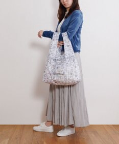 ACE BAGS & LUGGAGE 【折り畳み】 HAyU × ace. マルシェバッグ エコバッグ 猫柄 23L 17871