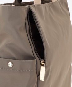 LA BAGAGERIE ツイルナイロン×エナメル リュックサック