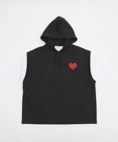 WEGO 【ユニセックス着用ITEM/2点SET】パーカーアンサンブルT（SS）