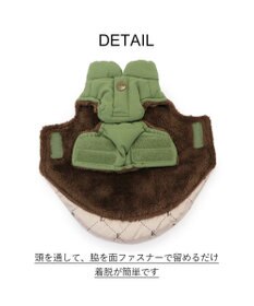 PET PARADISE LEE 綿入ベスト モノグラム 《カーキー》 中型犬 大型犬