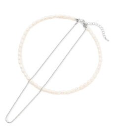 UNFILO パール・チェーンネックレス