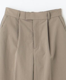 ANY L 【吸水速乾/イージーケア/ストレッチ/ウエストゴム/洗濯機可能】ドライチノタックパンツ