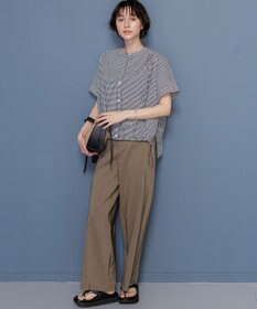 23区 レザータッチトング サンダル