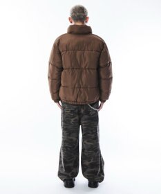 WEGO 【ユニセックス着用ITEM/MLサイズ展開】パファーグラフィックブルゾン