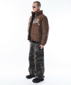 WEGO 【ユニセックス着用ITEM/MLサイズ展開】パファーグラフィックブルゾン