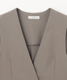 ANY 【セットアップ可能/ストレッチ】イージーケアジレ