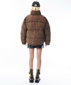 WEGO 【ユニセックス着用ITEM/MLサイズ展開】パファーグラフィックブルゾン