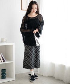 WEGO モヘアライクニットプルオーバー