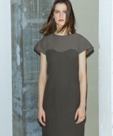 uncrave 【手洗い可】ライト チノ ワンピース（uncrave WHITE）