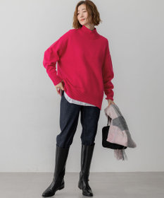 23区 S 【見上愛さんコラボカラー/Oggi掲載】カシミヤブレンド ハイネック ニット