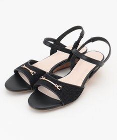 ANY SIS 【美人百花7月号掲載】クラシカルレディプチウエッジ サンダル